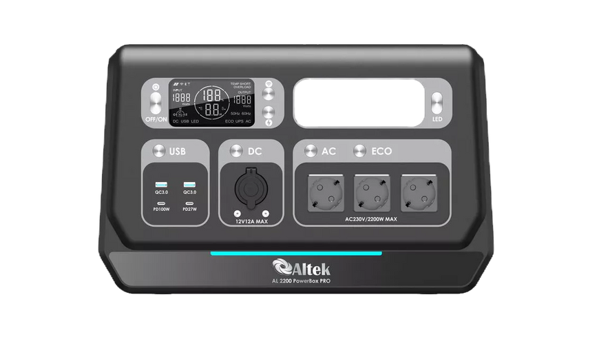 Зарядна станція ALTEK AL 2400 PowerBox PRO PLUS, 2400 Вт, 2048 Вт&middot;год KE-N-05CFC66286 фото
